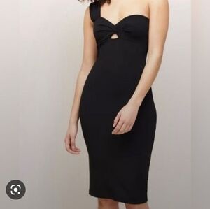 Dynamite one shoulder midi dress